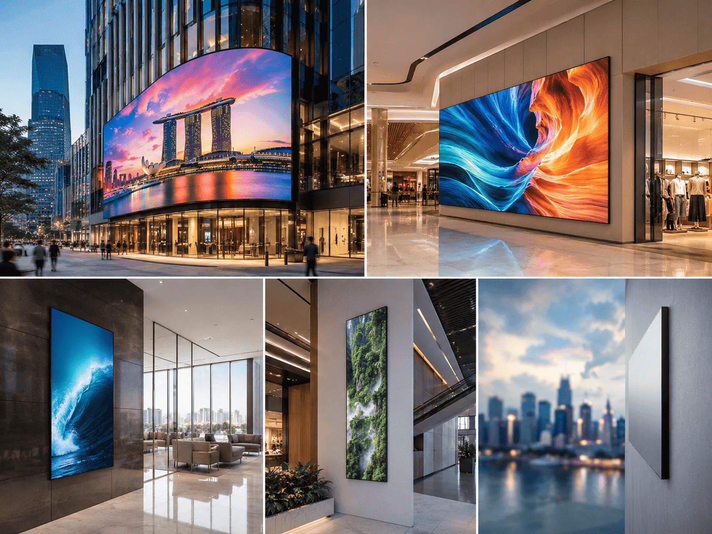 Slim LED Displays
